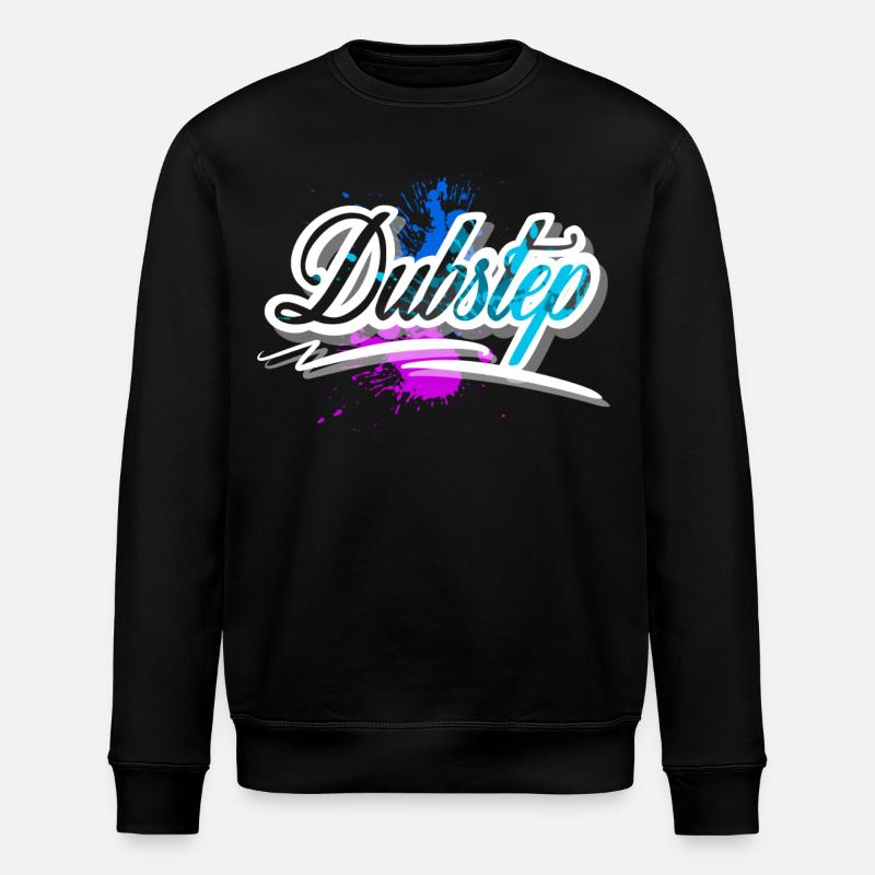 Dubstep - Stanley/Stella ROLLER Unisex Organic Sweatshirt - black