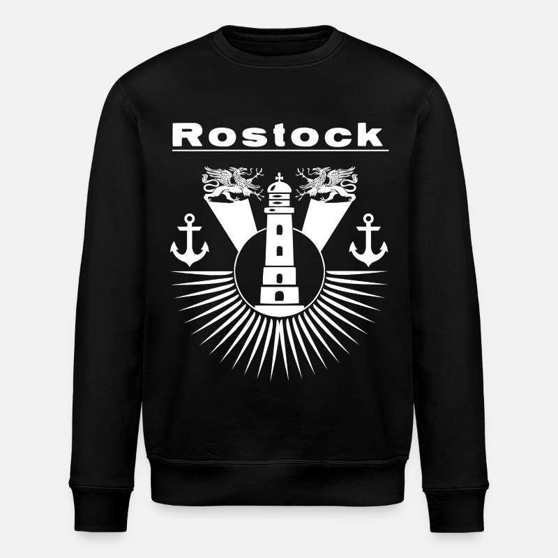 Phare de Rostock Greif - Sweat bio ROLLER Stanley/Stella Unisexe - noir