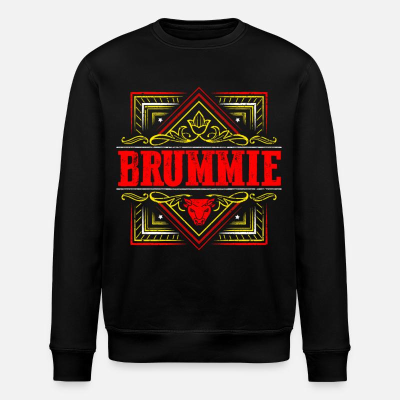 Birmingham - Brummie - 100 % Brummie - Sweat bio ROLLER Stanley/Stella Unisexe - noir