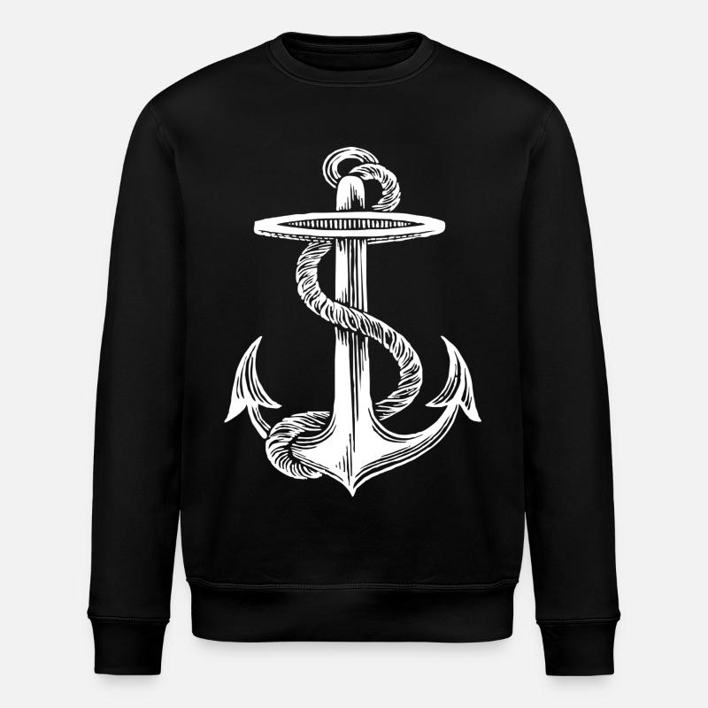 Anker - Stanley/Stella Unisex Bio-Sweatshirt ROLLER - Schwarz