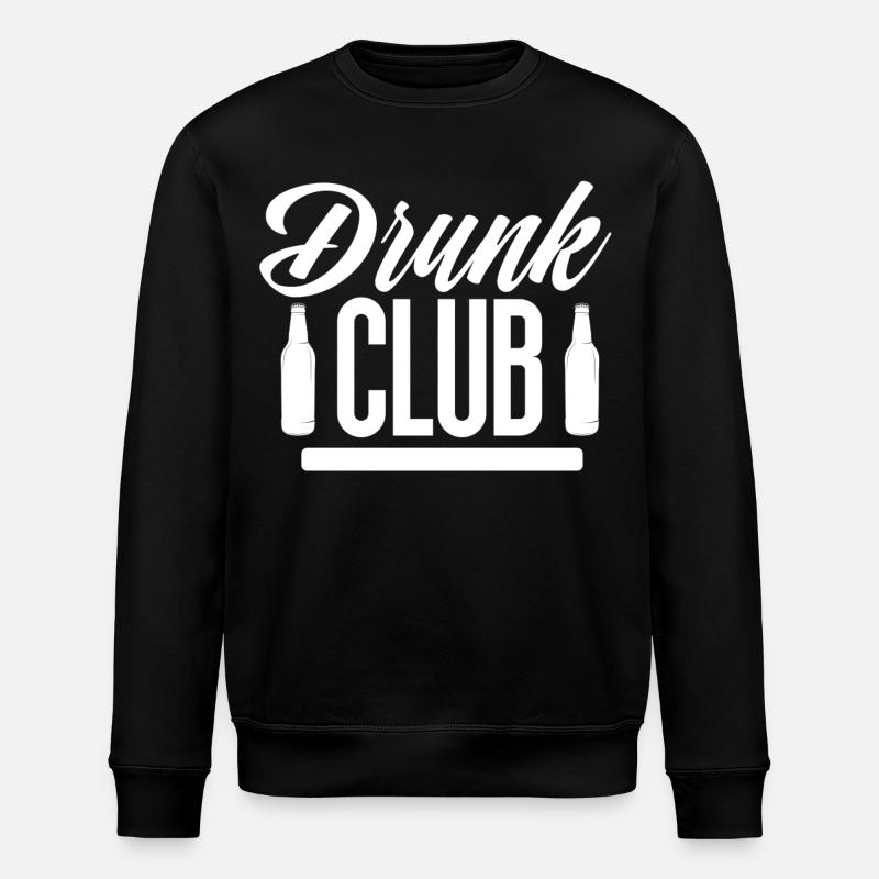 Drunk Club - Stanley/Stella Unisex Bio-Sweatshirt ROLLER - Schwarz