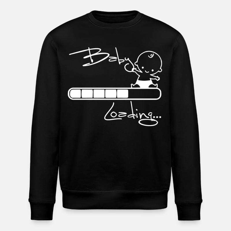 Chargement de bébé - Sweat bio ROLLER Stanley/Stella Unisexe - noir