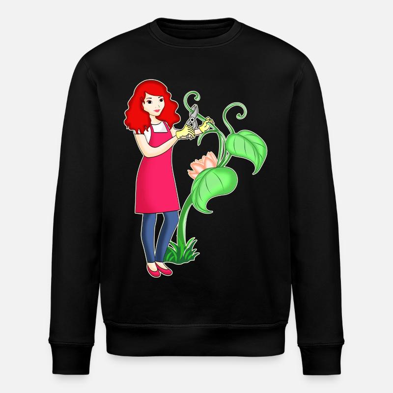 Floristin - Stanley/Stella Unisex Bio-Sweatshirt ROLLER - Schwarz