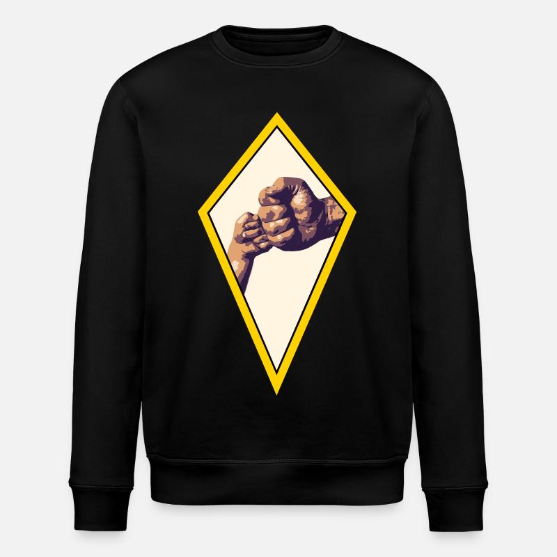 Père et fils Faust - Sweat bio ROLLER Stanley/Stella Unisexe - noir