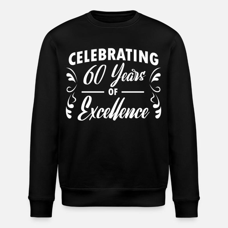 60ème anniversaire - design - Sweat bio ROLLER Stanley/Stella Unisexe - noir