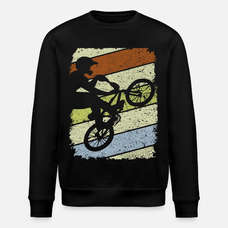 Bmx / BMX / bmx - Stanley/Stella Unisex Bio-Sweatshirt ROLLER - Schwarz