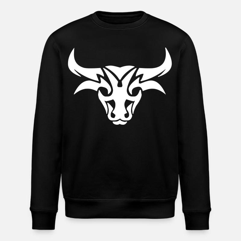Conception de taureau - Sweat bio ROLLER Stanley/Stella Unisexe - noir