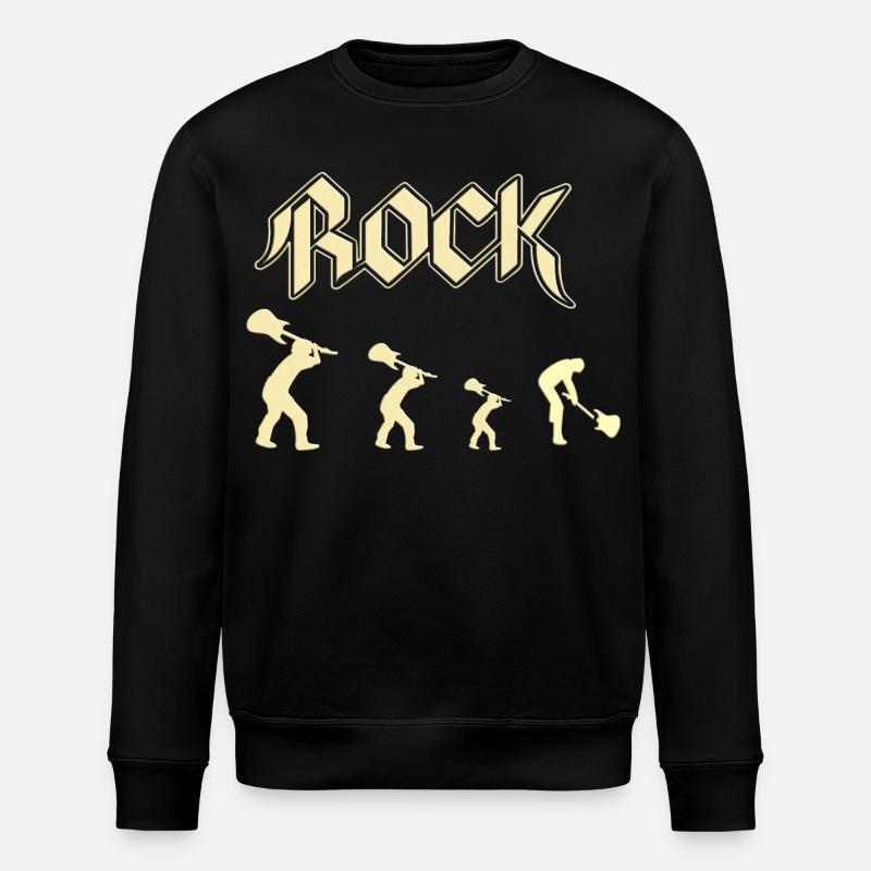 rock - Sweat bio ROLLER Stanley/Stella Unisexe - noir