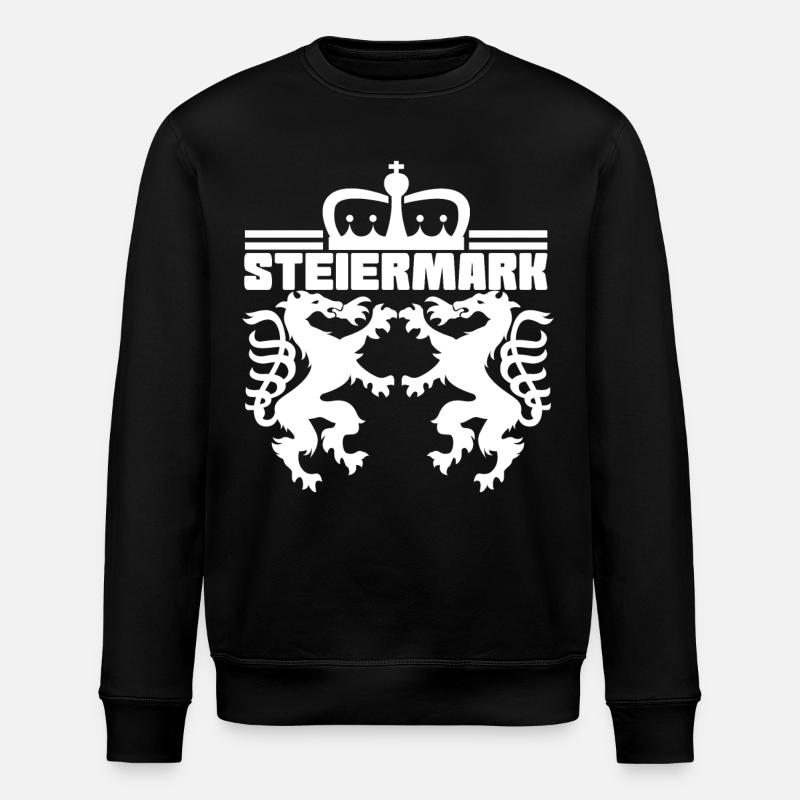 Styrie Autriche - Sweat bio ROLLER Stanley/Stella Unisexe - noir