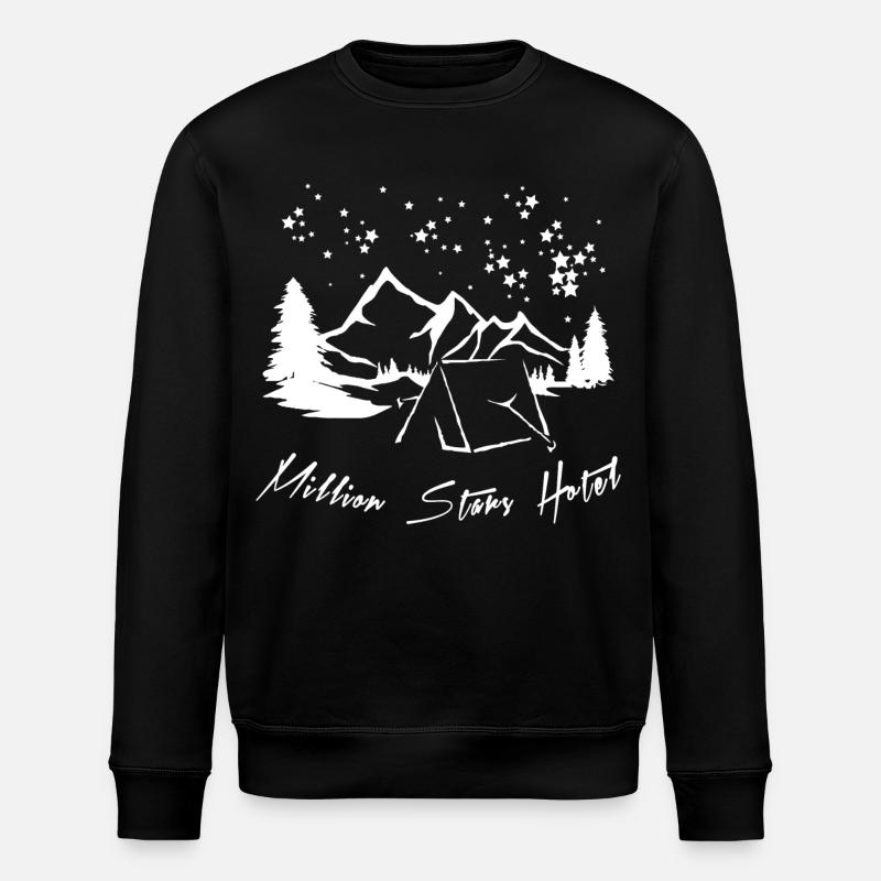 Hôtel Million Stars - Sweat bio ROLLER Stanley/Stella Unisexe - noir