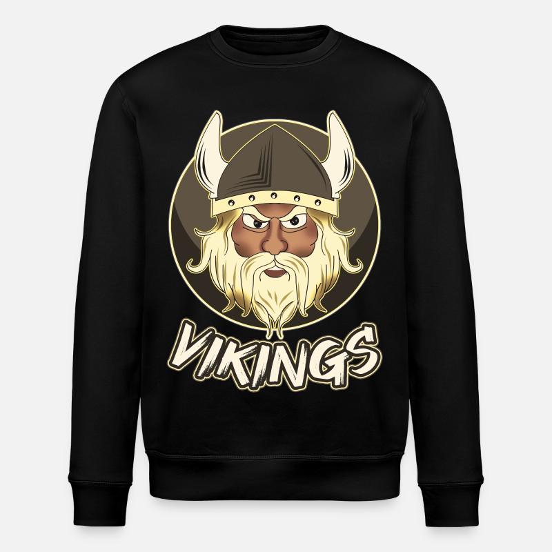 Vikings - Sweat bio ROLLER Stanley/Stella Unisexe - noir