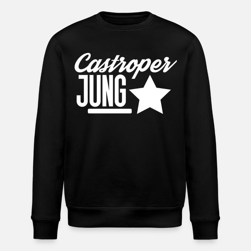 Castrop Rauxel - Stanley/Stella ROLLER Unisex Organic Sweatshirt - black
