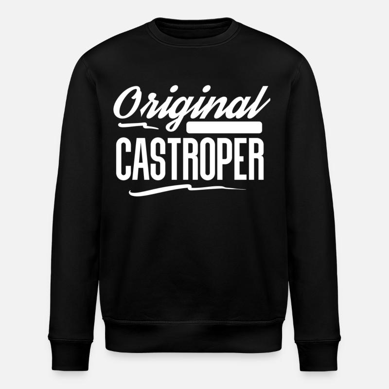 Castrop Rauxel - Stanley/Stella Unisex Bio-Sweatshirt ROLLER - Schwarz