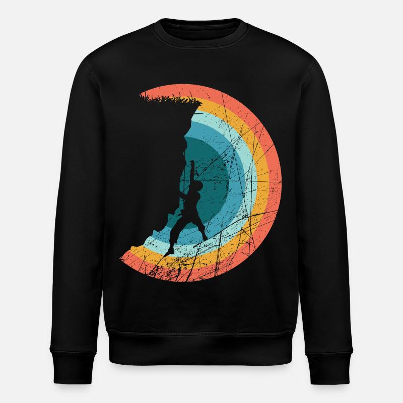 Klettern - Bergsteigen - Stanley/Stella Unisex Bio-Sweatshirt ROLLER - Schwarz