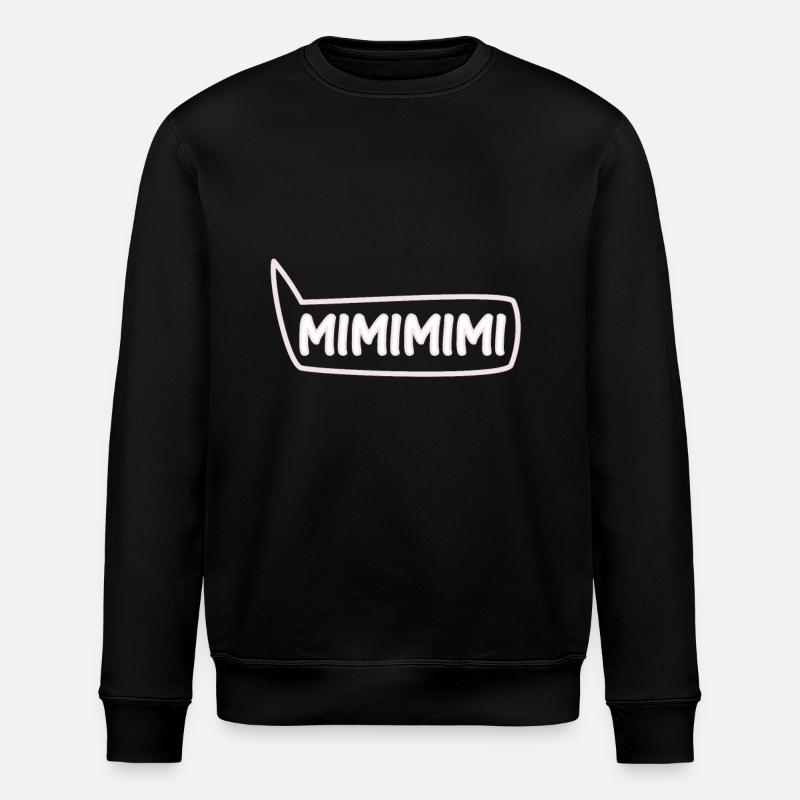 Witzig - Stanley/Stella Unisex Bio-Sweatshirt ROLLER - Schwarz