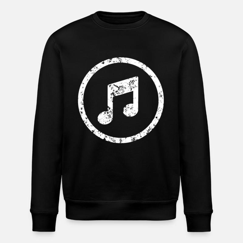 Idée cadeau musicien - Sweat bio ROLLER Stanley/Stella Unisexe - noir
