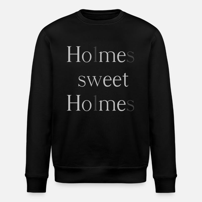Holmes, douce Holmes - Sweat bio ROLLER Stanley/Stella Unisexe - noir