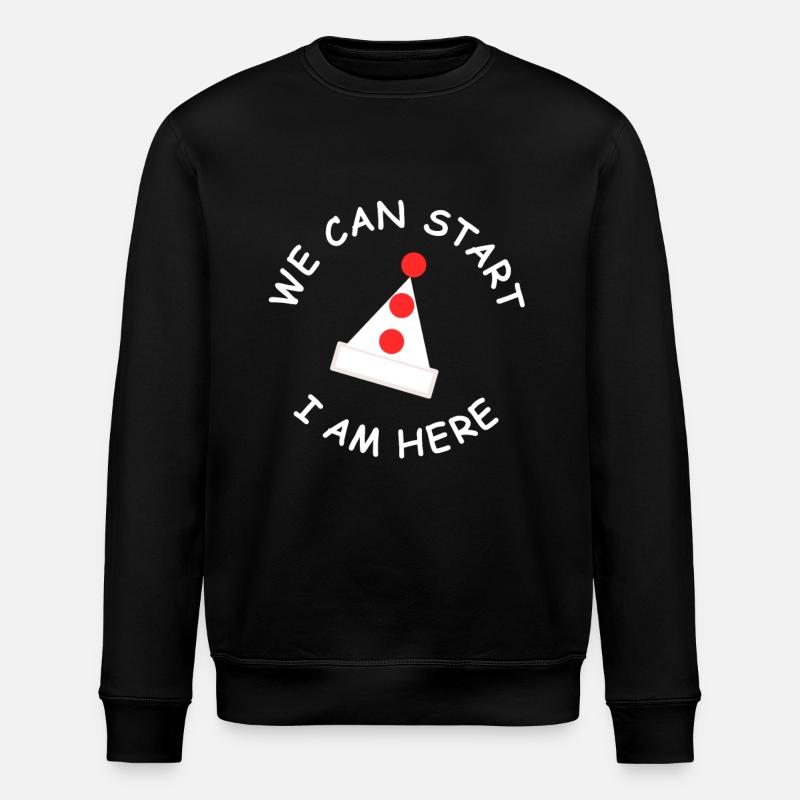 Weihnachts Karneval - Stanley/Stella Unisex Bio-Sweatshirt ROLLER - Schwarz