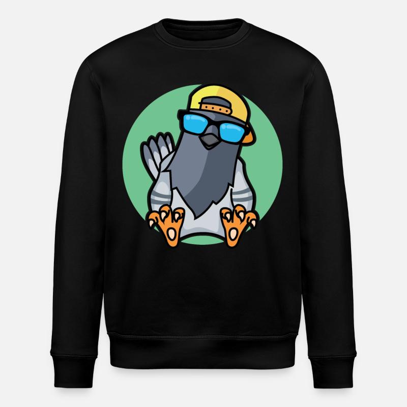 Cool Dove - Stanley/Stella ROLLER Unisex Organic Sweatshirt - black