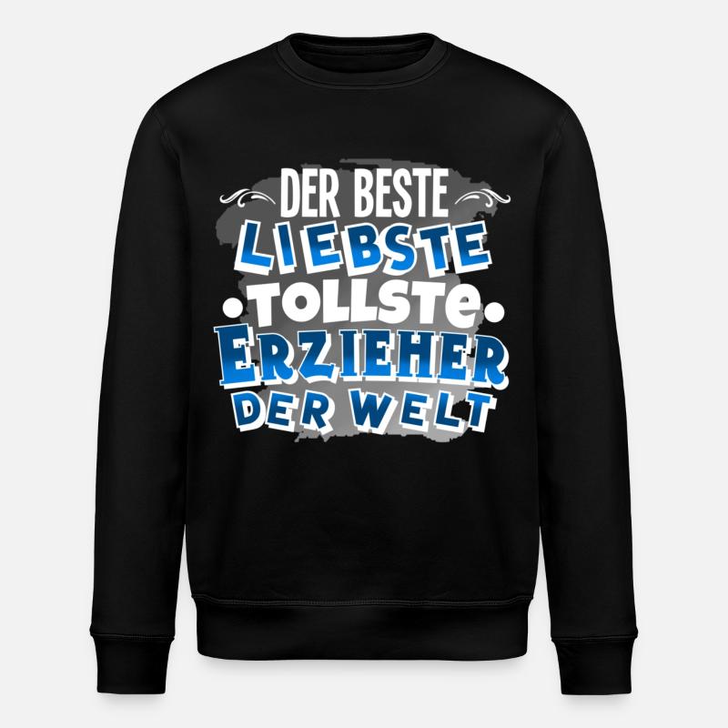 educator - Stanley/Stella ROLLER Unisex Organic Sweatshirt - black