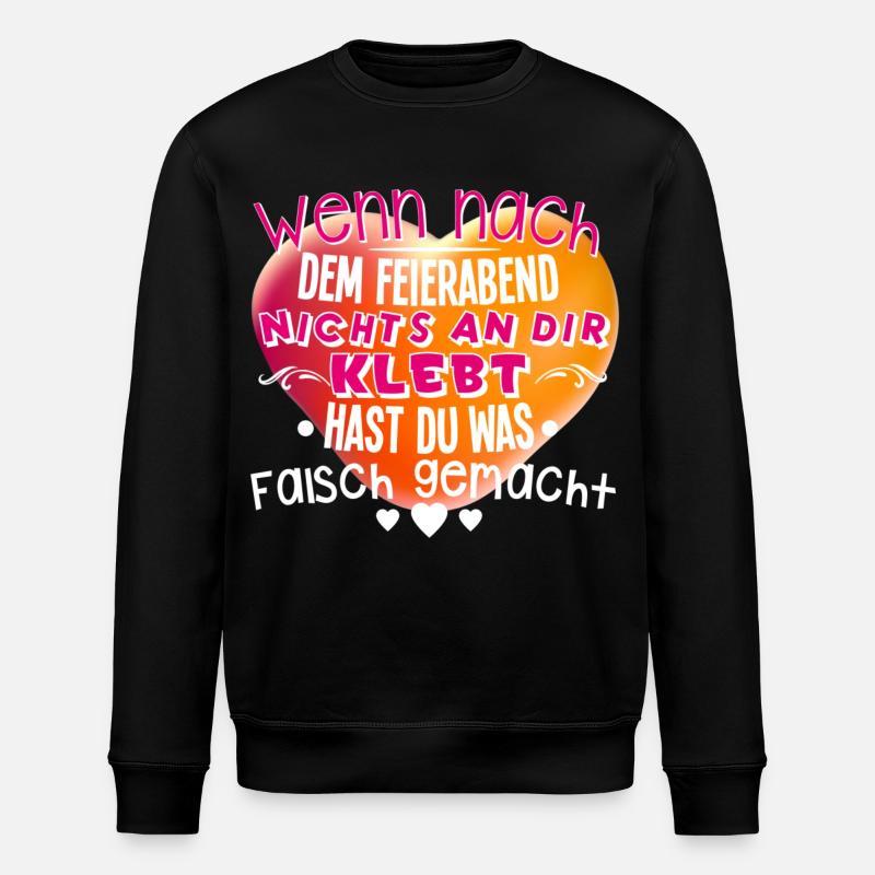 Erzieherin - Stanley/Stella Unisex Bio-Sweatshirt ROLLER - Schwarz