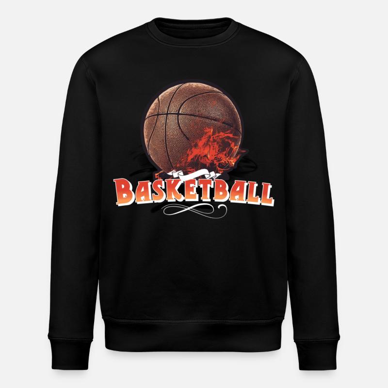 basket-ball - Sweat bio ROLLER Stanley/Stella Unisexe - noir