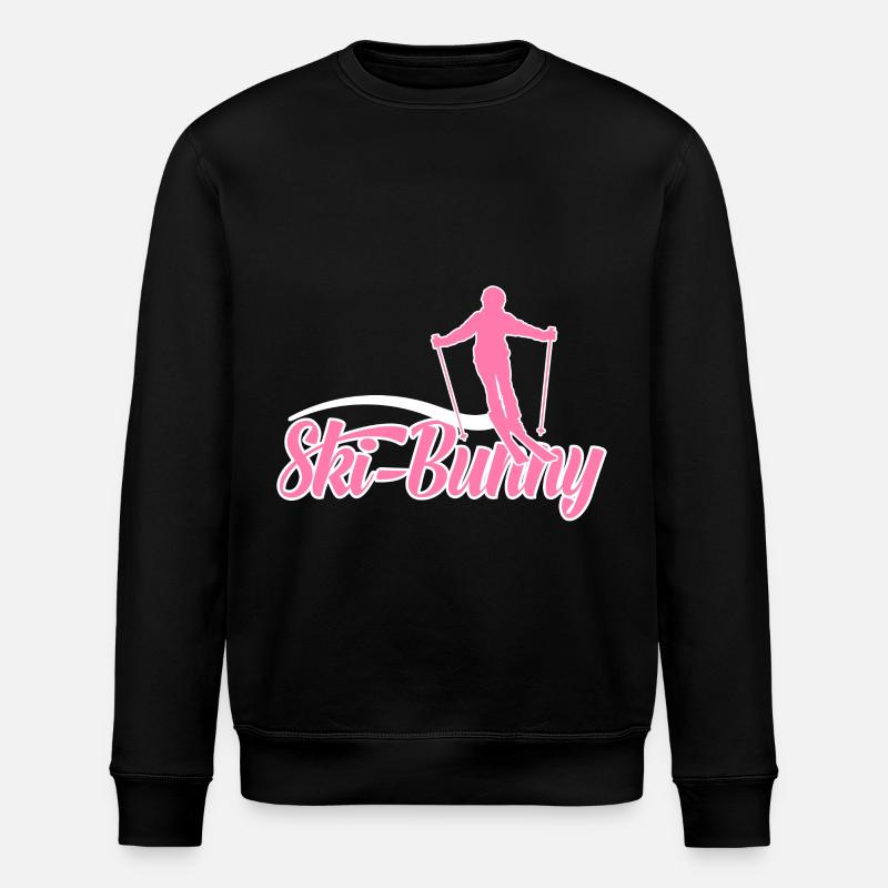 Ski Hase - Stanley/Stella ROLLER Unisex Organic Sweatshirt - black
