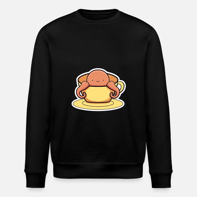 Oktopus - Stanley/Stella Unisex Bio-Sweatshirt ROLLER - Schwarz