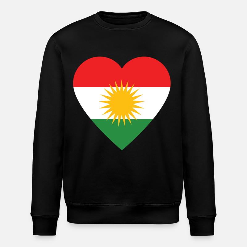 Kurdistan - Stanley/Stella Unisex Bio-Sweatshirt ROLLER - Schwarz