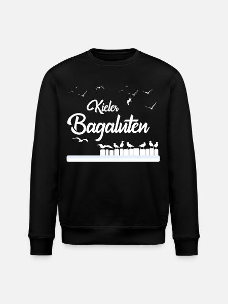 Kieler Bagaluten - Stanley/Stella Unisex Bio-Sweatshirt ROLLER - Schwarz