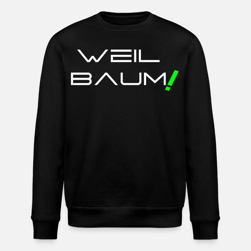 Parce qu’arbre ! - Sweat bio ROLLER Stanley/Stella Unisexe - noir