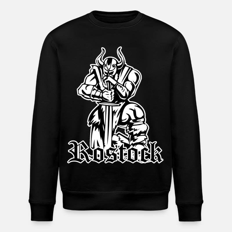 Rostock Rostock Vikings - Conception - Sweat bio ROLLER Stanley/Stella Unisexe - noir