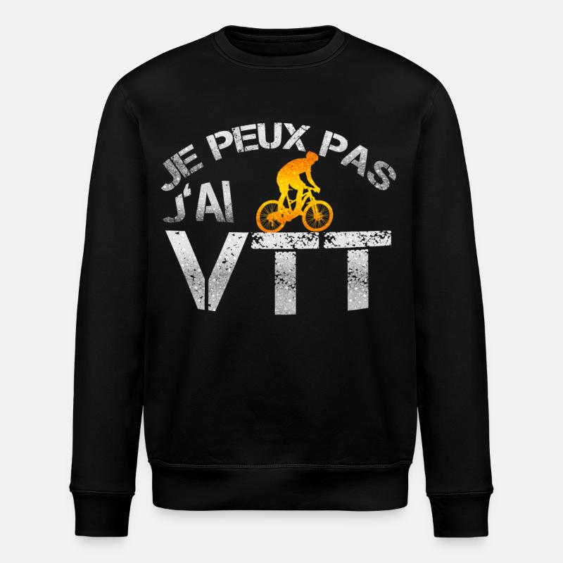 vtt - Stanley/Stella Unisex Bio-Sweatshirt ROLLER - Schwarz