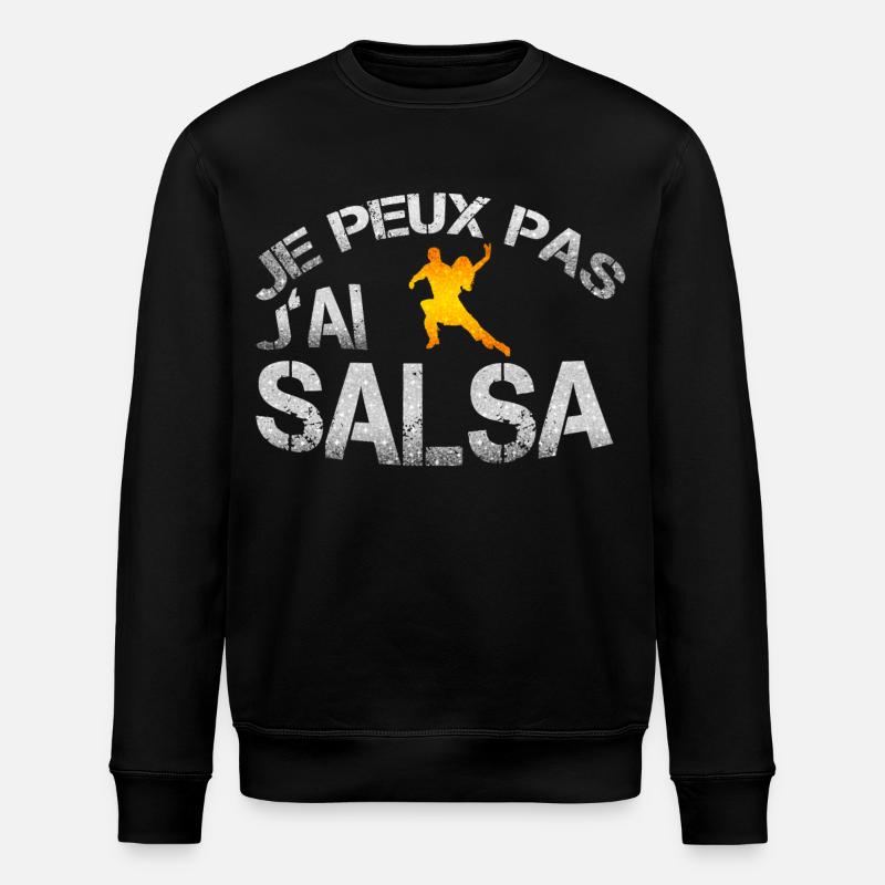 Salsa - Sweat bio ROLLER Stanley/Stella Unisexe - noir