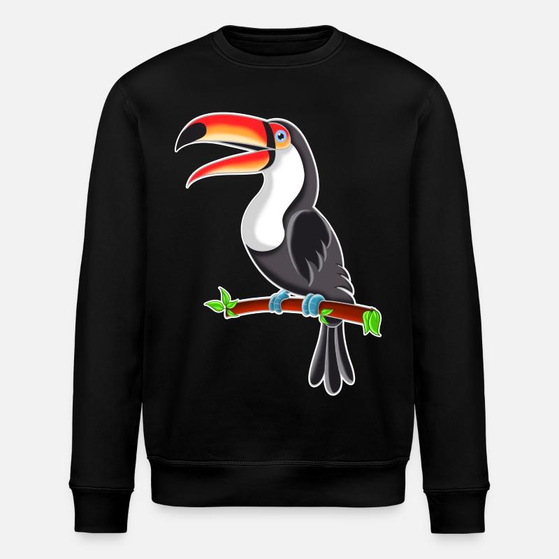 Toucan - Sweat bio ROLLER Stanley/Stella Unisexe - noir