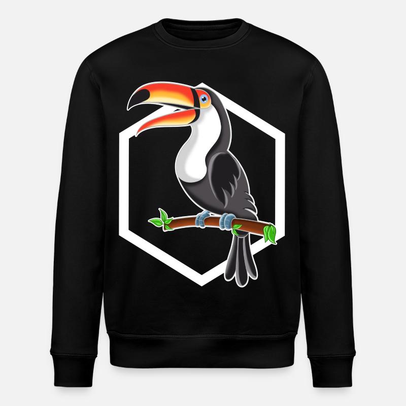 Tukan - Stanley/Stella Unisex Bio-Sweatshirt ROLLER - Schwarz