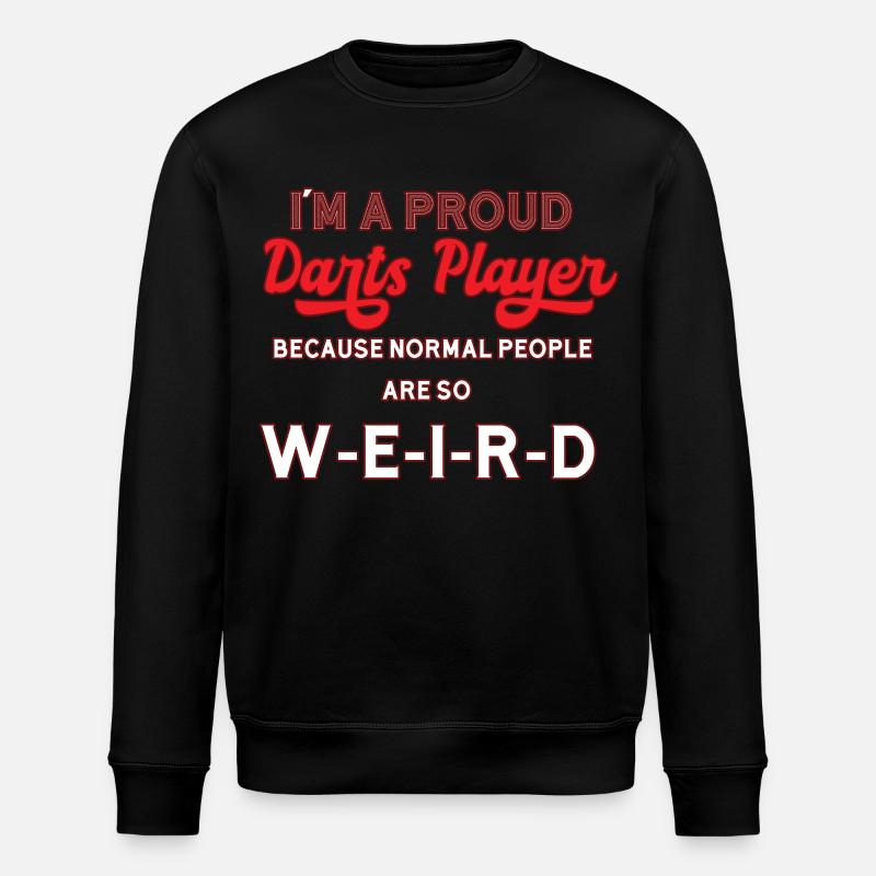 Fléchettes fléchettes - Sweat bio ROLLER Stanley/Stella Unisexe - noir