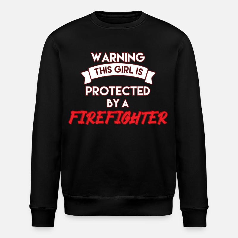 Feuerwehr - Stanley/Stella Unisex Bio-Sweatshirt ROLLER - Schwarz