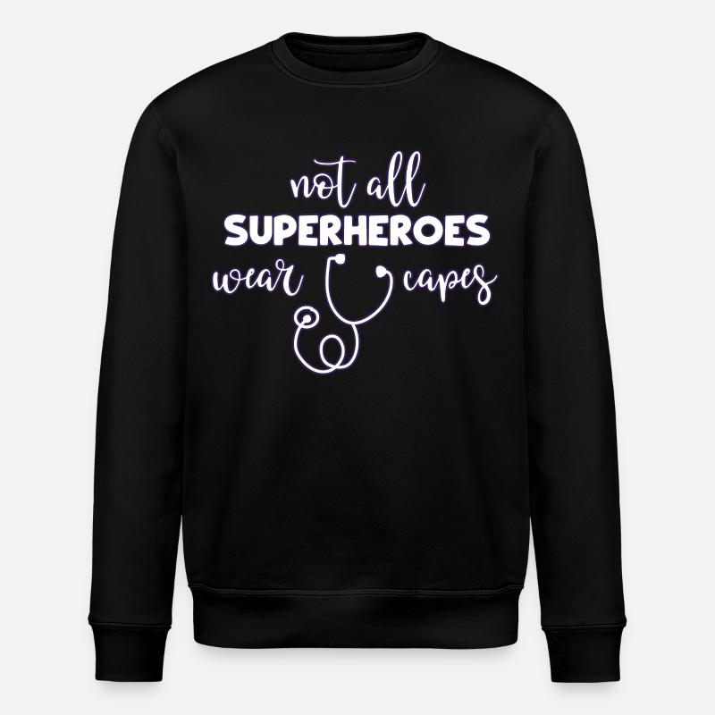 Arzt - Stanley/Stella Unisex Bio-Sweatshirt ROLLER - Schwarz