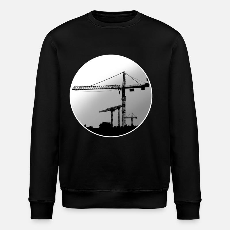 Grue grutier - Sweat bio ROLLER Stanley/Stella Unisexe - noir