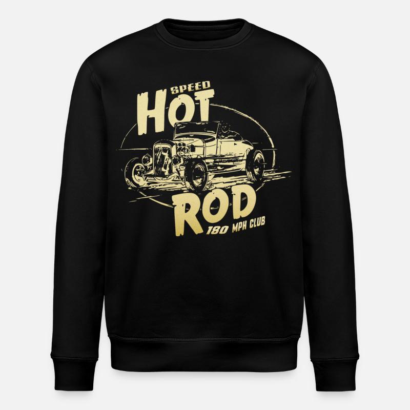 Garage Hot Rod V8 - Sweat bio ROLLER Stanley/Stella Unisexe - noir