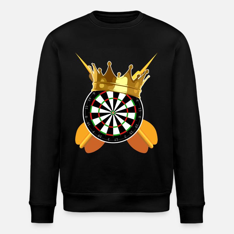 Fléchettes Fléchettes Fléchettes - Sweat bio ROLLER Stanley/Stella Unisexe - noir