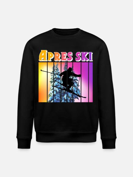 Apres ski - Stanley/Stella ROLLER Unisex Organic Sweatshirt - black