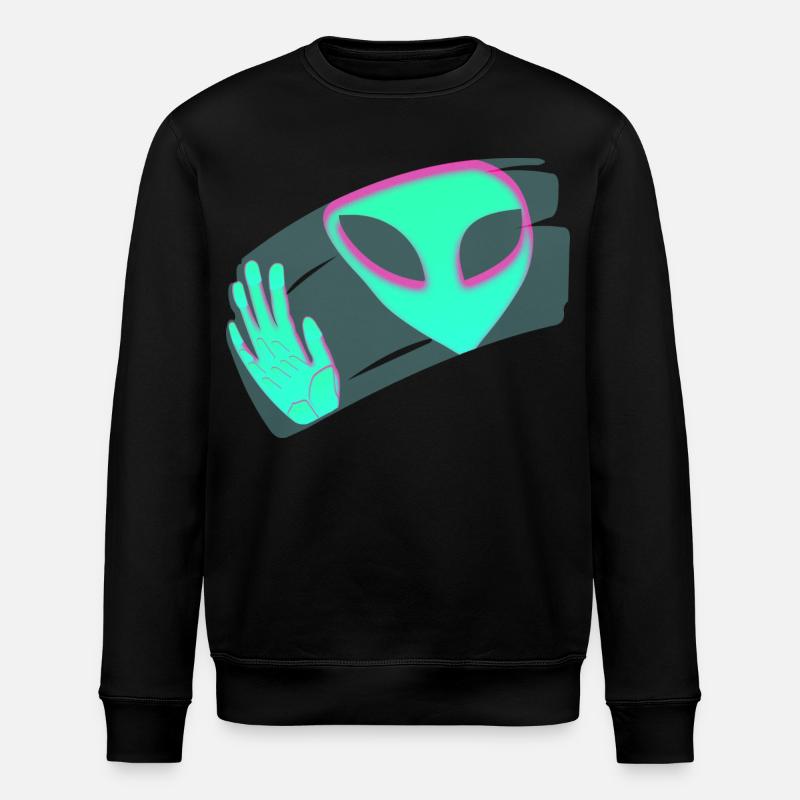 Alien - Stanley/Stella Unisex Bio-Sweatshirt ROLLER - Schwarz