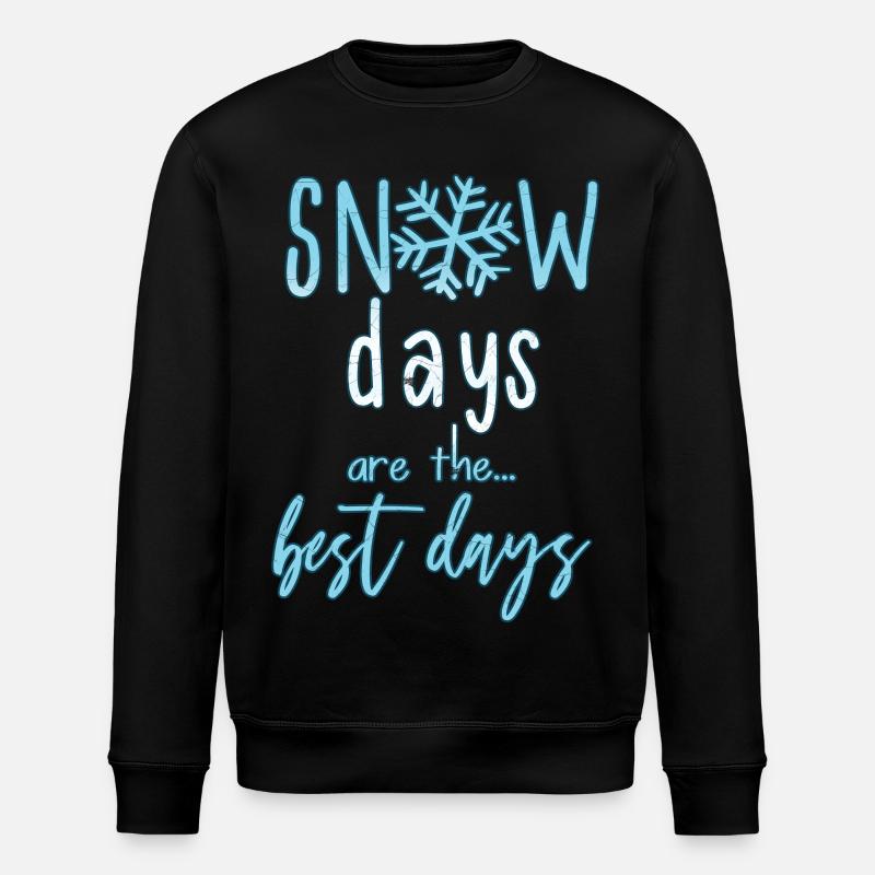 hiver - Sweat bio ROLLER Stanley/Stella Unisexe - noir