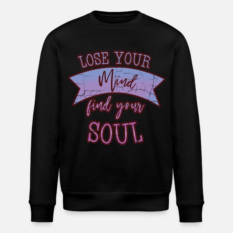 Meditation - Stanley/Stella Unisex Bio-Sweatshirt ROLLER - Schwarz