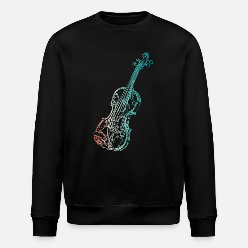 Violon - Sweat bio ROLLER Stanley/Stella Unisexe - noir