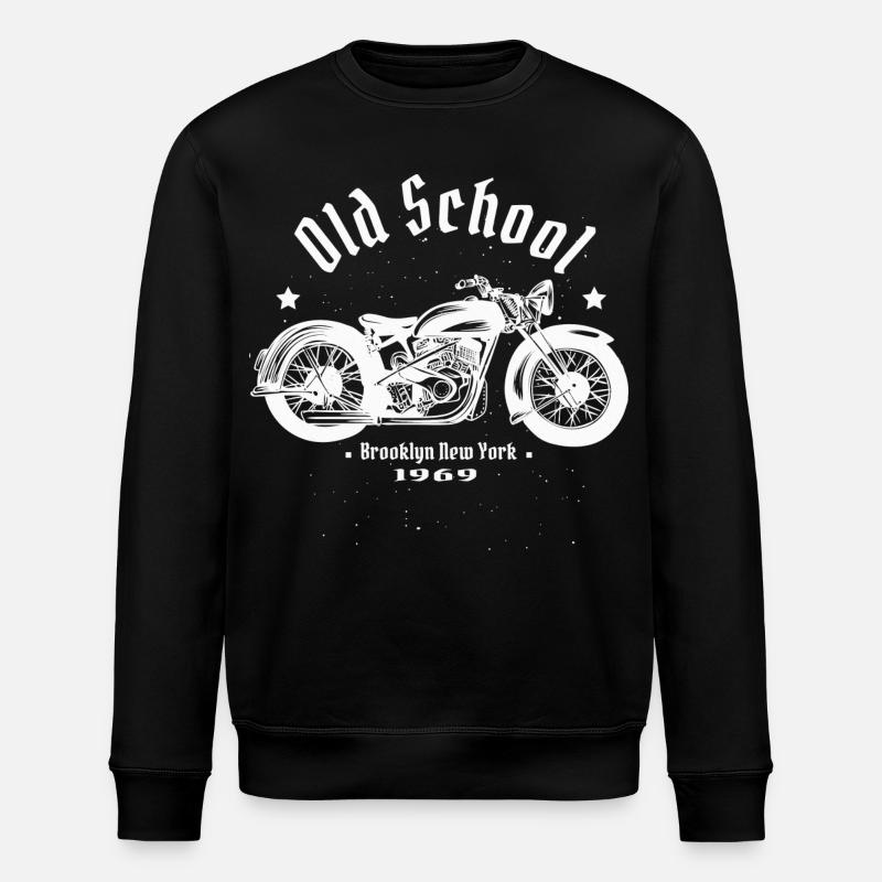 Biker - Sweat bio ROLLER Stanley/Stella Unisexe - noir