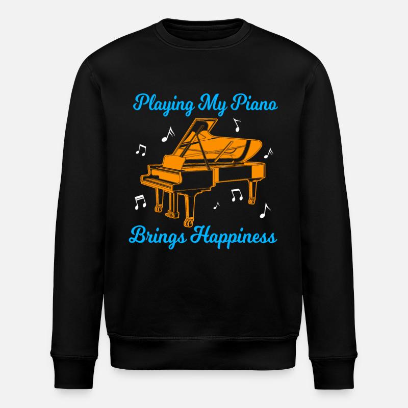Pianist - Stanley/Stella Unisex Bio-Sweatshirt ROLLER - Schwarz