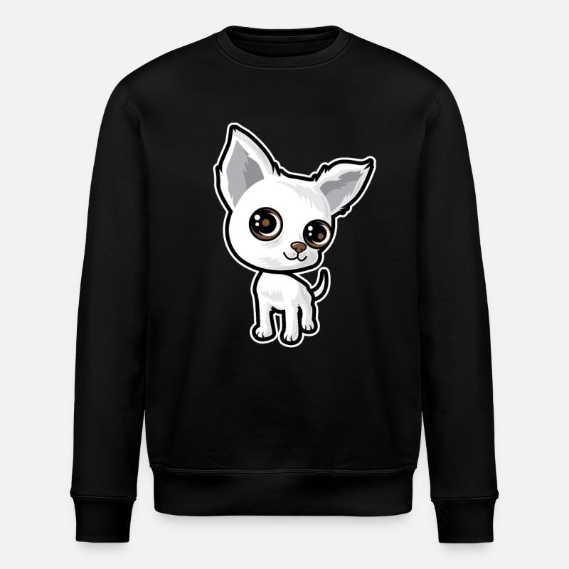Welpe - Stanley/Stella Unisex Bio-Sweatshirt ROLLER - Schwarz